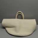 Large Woven Laundry Basket Hamper,60L Cotton Rope Storage Bin for Blankets,Toys and Clothes,Decorative Tall Nursery Hamper for Living Room,Baby Nursery,Bathroom and Bedroom,Beige