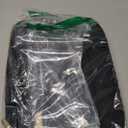 NISHEL Travel Toiletry Bag for women, Portable Hanging Organizer for Travel-Sized Shampoo, Conditioner, Brushes Set, makeup Accessories, Medium Size, Black