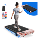 MJWW Walking Pad with 6% Incline, Under Desk Treadmill, 3 in 1 Portable Treadmill with Remote Control LED Display, 2.5 HP Quiet Walking Jogging Machine for Office Home Use, 300 Lbs Capacity