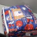 FOCO Unisex-Adult NBA Team Logo Bed in a Bag Comforter, Sheets, Pillow Cases Bedding 5-Piece Set (Full)