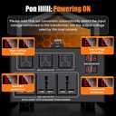 8000W Voltage Converter Transformer Step Up 110V/120V to220V/240V or Step Down 220V to 110V AC Power Converte, Circuit Breaker Protection, 3 US sockets, 3 Universal sockets, LCD Display
