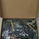 6 Pcs Christmas Velvet Bow with Pine Cones Pine Needles Xmas Sage Green Ribbon Bow Ornaments for Christmas Tree Wreath Garland DIY Crafts Decoration