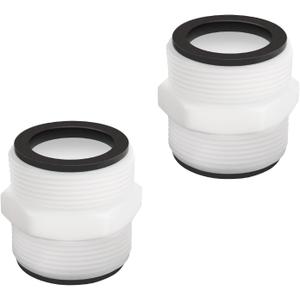 Pool Hose Adapter for Intex & Coleman Pool Split Hose Joint Connector, Swimming Pump 1.5 Inch Pools Drain Adapter Extender with 4 Ring Gaskets for Above Ground Pools Pump Hose Connector - 2 Pack Pool Hose Adapter for Intex & Coleman Pool Split Hose Joint Connector, Swimming Pump 1.5 Inch Pools Drain Adapter Extender with 4 Ring Gaskets for Above Ground Pools Pump Hose Connector - 2 Pack
