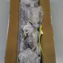 Heavy Duty Shower Curtain Rod - 28 to 48" Fixed Shower Curtain Rod Wall Mounted - Adjustable Extendable Rustproof for Bathroom,Closet,Doorway,Window - Matte Black 2 Pack