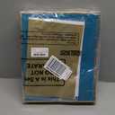 ReliThick 12 Pack Metallic Paper Gift Bag with Handles and Tissue Paper 11.8 x 10 x 4'' Thank You Favor Bag for Graduation Mother's Day Wedding Bridesmaid Groomsman 5 Senses Gifts (Turquoise,Gold)