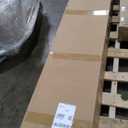 36x84 Inch White Sliding Barn Door Slab with 6.6ft Hardware Kit Included, 5-Panel, MDF Wood Panel Covered with Water-Proof Scratch-Proof PVC Surface, Simple DIY Assembly