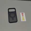 TORRAS Magnetic Shockproof for iPhone 17 Pro Case, Fit for MagSafe, Military-Grade Protection, Camera Control Button, Slim Translucent Anti-Fingerprint Phone Case for iPhone 17 Pro 6.3", Deep Blue