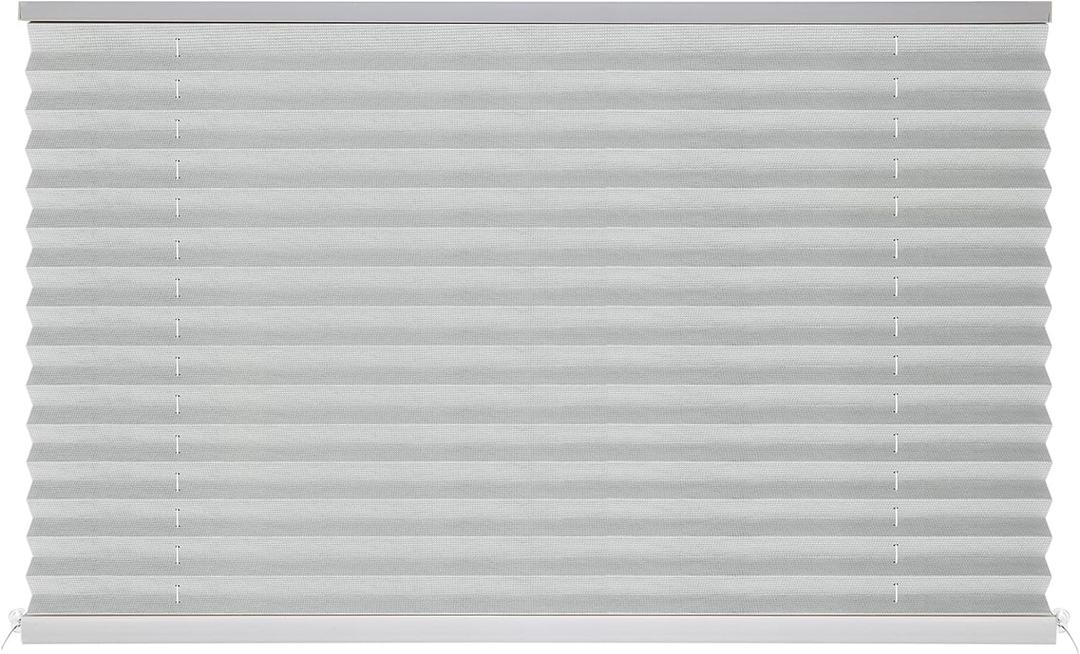 NOVINO Camper Blinds 38" W x 24" L,RV Blinds Shades for Camper Windows,RV Window Shades for Travel Trailers Motorhome,Gray