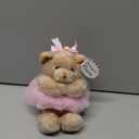 Bearington Collection Ballerina Stuffed Animal - Ballet Doll - Dance Recital Gifts for Girls - Bear Bella - 6"