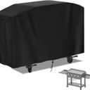 Flat Top Grill Cover for Members Mark Griddle,Waterproof Outdoor 36" Griddle Cover for Members Mark 4 Burner Grill, Heavy Duty Gas Burner Covers for Black Stone 36 Inch Cooking Station,74" W (74 x 26.7 x 33.5)