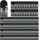 Jutom 40 Set Mini Screwdriver Keychain Set Bulk Includes 3 Mini Screwdrivers in a Portable Pouch with Snap with Hook Bulk Adult Men Employee Coworkers Gifts for Birthday Tool Party Favors Prize