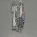 Ariseno 5-in-1 Baby Bottle Cleaner Set, Including Nylon & Silicone Bottle Brush, Cap, Straw & Nipple Brushes, BPA-Free (Grey)