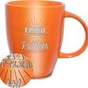 Rico Industries NCAA 18oz Laser Engraved Ceramic Lustre Mug - Coffee-Tea