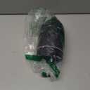 Essential Oil Diffuser,Handcrafted Ceramic Diffuser for Home,Ultrasonic Cool Mist Air Diffuser, 9 Colors Night Light with Timer (Black)