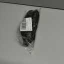 Satin Hair Bonnet for Sleeping, 10 inches Adjustable Silk Sleep Cap, Double Layer Tie Bonnet, Silk Hair Wrap, Shower Cap for Braids Men Women (Black)