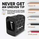 Battery-Operated Electric Pencil Sharpener for Kids, School, Home, Office - for No. 2 Pencils and Colored Pencils