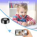 Hidden Camera with Wireless Charger - 1080P HD Security Camera, 160 Wide-Angle Lens, Motion Detection, Suitable for Home Security Monitoring of Babies/Pets/(2.4/5G)