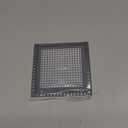 Hair Catcher/Drain Strainer/Shower Drain Cover for Bathroom Floor Drain, Stainless Steel and Silicone (Patented Product) (4 inch, Dark Grey)