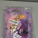 Purple Dress for Girls Princess Costume Toddler Dress up Clothes for Halloween Birthday Party (2-3 Years)