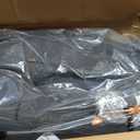 FREESOO Seat Covers Full Set for Cars Trucks SUV, Black