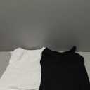 EUYZOU Women's Tummy Control Shapewear Tank Tops Seamless Square Neck Compression Tops Slimming Body Shaper Camisole (Medium, Black/White/Nude 3pk)