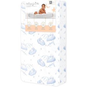 Dream On Me CloudNest 3-Inch Mini & Portable Crib Mattress, Made in USA