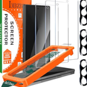 IMBZBK [Auto-Dust Removal] 3 Pack Front Screen Protector for Samsung Galaxy Z Fold 7, [Military Grade Shatterproof] 9H+ Tempered Glass + 3 Camera Lens Protector accessories, Ultra Durable Pack of 3