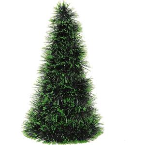 Mini Christmas Tree Ornaments  Solid Color Christmas Tree Decoration Desktop Ornament Christmas Decoration for Holiday Parties Green