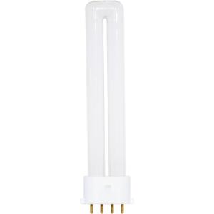 3 x Satco S8364 2700K 9-Watt 2G7 Base T4 Twin 4-Pin Tube for Electronic and Dimming Ballasts, 1 Count (Pack of 1)