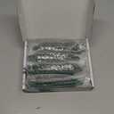 MAITREYA Short Taper Candle Candlesticks Dripless Dinner Candle for Wedding Party Decoration Home Dinner,6.5inch,4 Pack,Dark Green