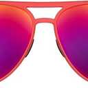 goodr Polarized Aviator Sunglasses, Large Sized (Mach G), UV400 Protection, No Slip, No Bounce, Red