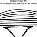 Stainless Steel Window Trim Chrome Delete for Cadillac CT5 2020+ Black Window Trim Blackout Kit