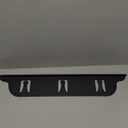 Stove Gap Covers - Stainless Steel, Stove Gap Filler | Oven Gap Cover | Heat Resistant & Easy To Clean Stove Counter Gap Cover | Gaps Filler Between Stove and Counter Guard (Black, 23.5"L, 0.9" W)