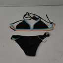 BIKINX Womens Swimsuits Thong Bikini Sets for Women Triangle Two Piece Bathing Suits Tie Back Swim Top , Size S