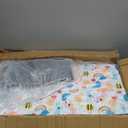 Trifold Pack and Play Mattress 38x26, Dual Sided Foldable Pack N Play Mattress Pad for Baby and Toddler, Playard Playpen Mat, Waterproof Washable Portable Travel Crib Mattress Topper with Carry Bag