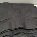 Girstunm Women's Pleated Vintage Skirt Floral Print A-line Midi Skirts with Pockets XXL