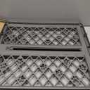 MYPET North States Paws Portable Pet Gate: 26-40" Wide. Pressure Mount. No Tools Needed. Made in USA, 23" Tall, Expandable, Durable Dog Gates for Doorways, Fieldstone Gray