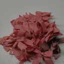 50 Pcs 3 Inches Grosgrain Ribbon Twist Tie Bows Dusty Rose Pretied Premade Craft Bows for Treat Bags Gift Wrapping Basket Wedding Baby Shower Brithday Christmas Party (Dusty Rose)