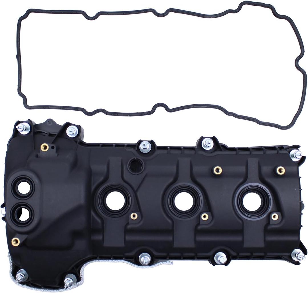 Passenger Side Engine Valve Cover with Gasket Bolt for Ford F150 Edge Explorer Flex Mustang Taurus Transit 150 250 350 Lincoln Continental MKS MKT MKX MKZ 3.3 3.7 3.5 Naturally Aspirated