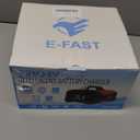 E-FAST 25A Smart Car Battery Charger, 12V/24V Automatic Automotive Battery Maintainer & Desulfator with 200s Booster Mode - Adjustable Amp Trickle Charger for Lead-Acid, AGM, Gel, LiFePO4