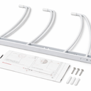 Wall Storage Rack, White 