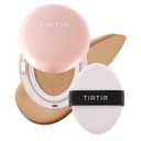 TIRTIR Mask Fit All Cover Pink Cushion Foundation | High coverage, Velvety Matte Finish, Lightweight, Flawless, Corrects Redness, Korean Cushion (#27N Camel, Full Size, 0.63 Fl Oz)
