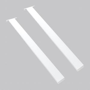 Hidden Island Countertop Support Bracket 2 Pack White 34 Inch Heavy Duty Granite Countertop Bracket Iron Island Support Brackets for Granite Quartz Wood