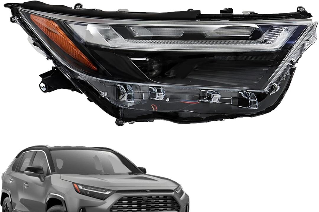 1 Pack Headlight Right Assembly Suit Replacement for Rav4 2022-2023