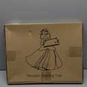 DILLMAN Serving Tray Large Black Wood Rectangle Food Tray Butler Tray Breakfast Tray with Handles (Large) (17.3" x 13.4" x 1.6")