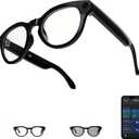 Ai Smart Glasses with Camera and Bluetooth - 4K HD Video Recording, Real-Time Translation, with Color-Changing Lenses for Travel, Sports, Outdoor Use