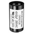 Patikil Motor Start Capacitor, 43-52uF/Mfd 250V 50/60Hz CD60 Run Capacitor for Electric Motor Starts