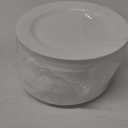 100PCS White Plastic Plates-10.25inch Disposable Dinner Plates-Premium Party&Wedding Plates
