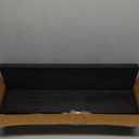 Wood Floating Shelves for Wall Decor, Rustic Wall Shelves for Bedroom Bathroom Kitchen Living Room, Set of 4 Black 24 Inch (24inch)