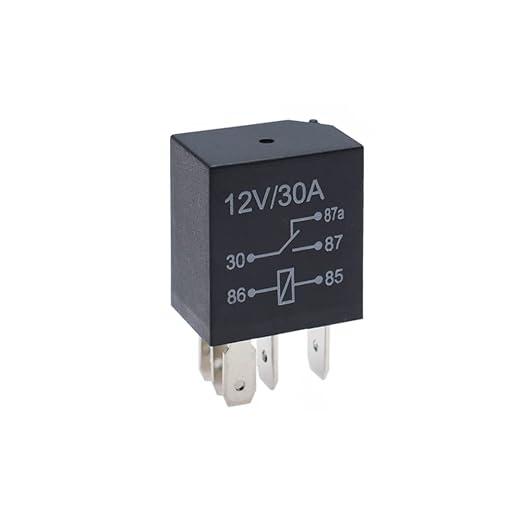 5 Pin 12V Relay 12V 30A Relay Multi-Purpose Automotive Starter Relay Heavy Duty Standard Relay for Car Motor, Auto Replacement Accessories